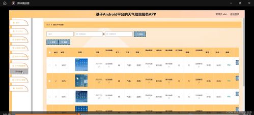 基于Android平臺(tái)的天氣信息服務(wù)的設(shè)計(jì)與實(shí)現(xiàn)